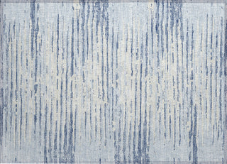 Piper Looms Chantille Stripes ACN888 Sky Machine Washable Area Rug Scatter Main Image