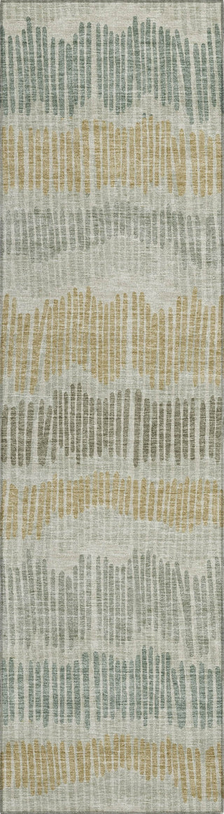 Piper Looms Chantille Stripes ACN889 Beige Machine Washable Area Rug Runner Main Image