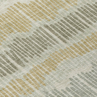 Piper Looms Chantille Stripes ACN889 Beige Machine Washable Area Rug Swatch Image