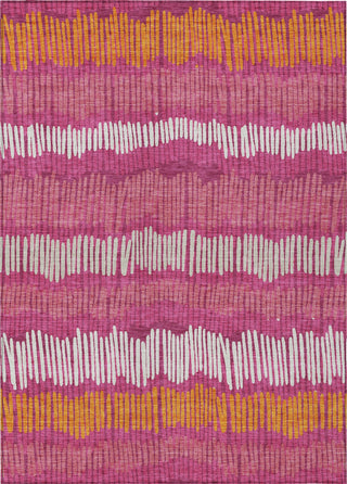 Piper Looms Chantille Stripes ACN889 Blush Machine Washable Area Rug main image