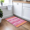 Piper Looms Chantille Stripes ACN889 Blush Machine Washable Area Rug Scatter Lifestyle Image Feature