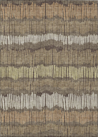 Piper Looms Chantille Stripes ACN889 Brown Machine Washable Area Rug main image