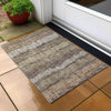 Piper Looms Chantille Stripes ACN889 Brown Machine Washable Area Rug Scatter Outdoor Lifestyle Image Feature