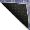 Piper Looms Chantille Stripes ACN889 Purple Machine Washable Area Rug Backing Image