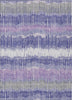 Piper Looms Chantille Stripes ACN889 Purple Machine Washable Area Rug main image