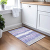 Piper Looms Chantille Stripes ACN889 Purple Machine Washable Area Rug Scatter Lifestyle Image Feature