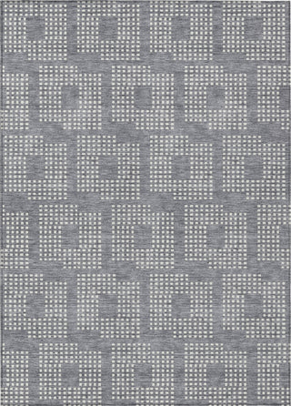 Piper Looms Chantille Squares ACN890 Gray Machine Washable Area Rug main image