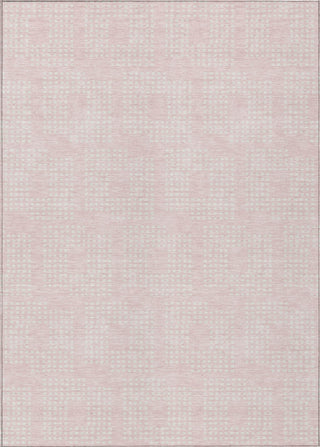 Piper Looms Chantille Squares ACN890 Pink Machine Washable Area Rug main image