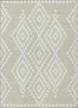 Piper Looms Chantille Diamonds ACN891 Beige Machine Washable Area Rug main image