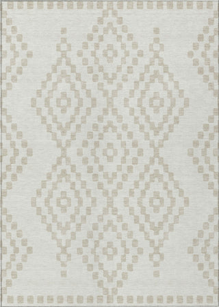 Piper Looms Chantille Diamonds ACN891 Ivory Machine Washable Area Rug main image