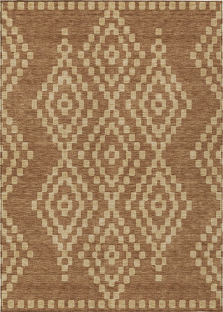 Piper Looms Chantille Diamonds ACN891 Paprika Machine Washable Area Rug main image