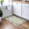 Piper Looms Chantille Diamonds ACN891 Taupe Machine Washable Area Rug Scatter Lifestyle Image Feature