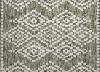 Piper Looms Chantille Diamonds ACN891 Taupe Machine Washable Area Rug Scatter Main Image