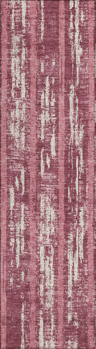 Piper Looms Chantille Stripes ACN892 Blush Machine Washable Area Rug Runner Main Image