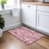 Piper Looms Chantille Stripes ACN892 Blush Machine Washable Area Rug Scatter Lifestyle Image Feature