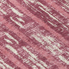 Piper Looms Chantille Stripes ACN892 Blush Machine Washable Area Rug Swatch Image