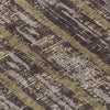 Piper Looms Chantille Stripes ACN892 Chocolate Machine Washable Area Rug Swatch Image