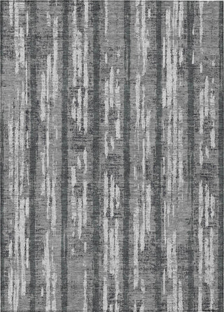 Piper Looms Chantille Stripes ACN892 Gray Machine Washable Area Rug main image