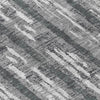 Piper Looms Chantille Stripes ACN892 Gray Machine Washable Area Rug Swatch Image