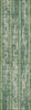 Piper Looms Chantille Stripes ACN892 Green Machine Washable Area Rug Runner Main Image