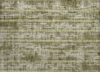 Piper Looms Chantille Stripes ACN892 Olive Machine Washable Area Rug Scatter Main Image