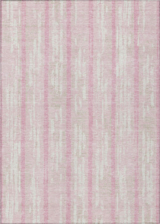 Piper Looms Chantille Stripes ACN892 Pink Machine Washable Area Rug main image