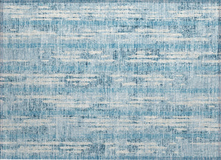 Piper Looms Chantille Stripes ACN892 Sky Machine Washable Area Rug Scatter Main Image