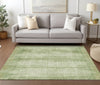 Piper Looms Chantille Stripes ACN893 Aloe Machine Washable Area Rug Lifestyle Image Feature