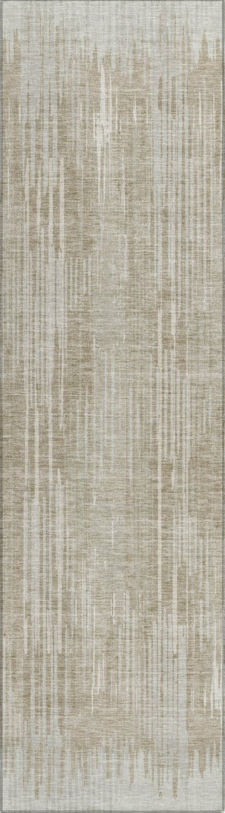 Piper Looms Chantille Stripes ACN893 Beige Machine Washable Area Rug Runner Main Image
