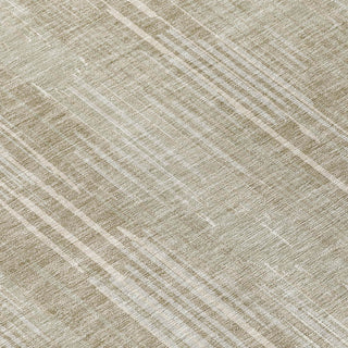 Piper Looms Chantille Stripes ACN893 Beige Machine Washable Area Rug Swatch Image