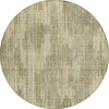 Piper Looms Chantille Stripes ACN893 Brown Machine Washable Area Rug Round Main Image