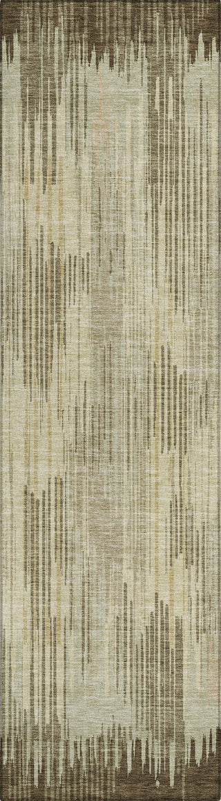 Piper Looms Chantille Stripes ACN893 Brown Machine Washable Area Rug Runner Main Image