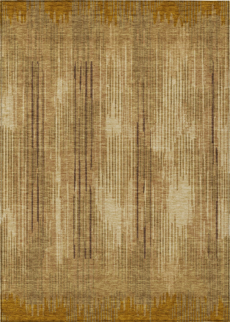 Piper Looms Chantille Stripes ACN893 Copper Machine Washable Area Rug main image