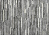 Piper Looms Chantille Stripes ACN894 Gray Machine Washable Area Rug Scatter Main Image