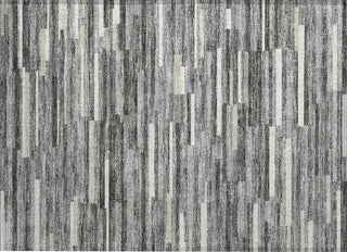Piper Looms Chantille Stripes ACN894 Gray Machine Washable Area Rug Scatter Main Image