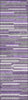 Piper Looms Chantille Stripes ACN894 Purple Machine Washable Area Rug Runner Main Image
