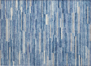 Piper Looms Chantille Stripes ACN894 Sky Machine Washable Area Rug Scatter Main Image