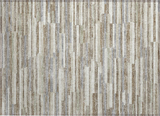 Piper Looms Chantille Stripes ACN894 Taupe Machine Washable Area Rug Scatter Main Image