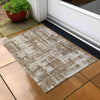 Piper Looms Chantille Modern ACN895 Brown Machine Washable Area Rug Scatter Outdoor Lifestyle Image Feature