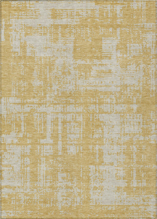 Piper Looms Chantille Modern ACN895 Gold Machine Washable Area Rug main image