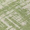 Piper Looms Chantille Modern ACN895 Green Machine Washable Area Rug Swatch Image