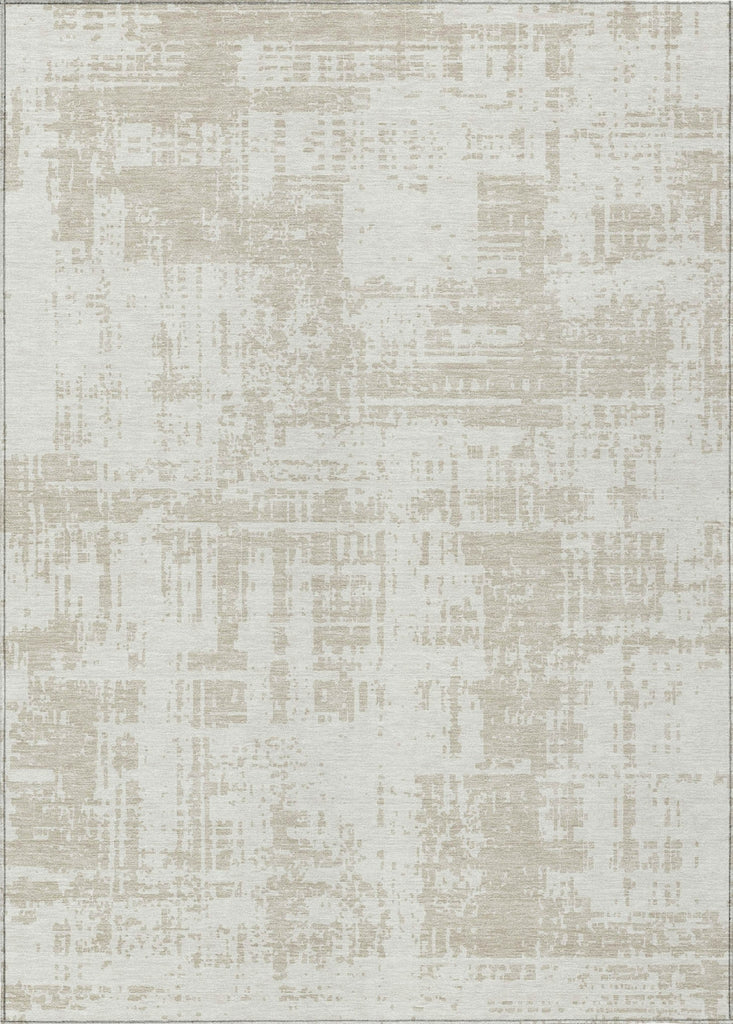 Piper Looms Chantille Modern ACN895 Ivory Machine Washable Area Rug main image