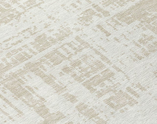 Piper Looms Chantille Modern ACN895 Ivory Machine Washable Area Rug Swatch Image