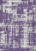 Piper Looms Chantille Modern ACN895 Purple Machine Washable Area Rug main image