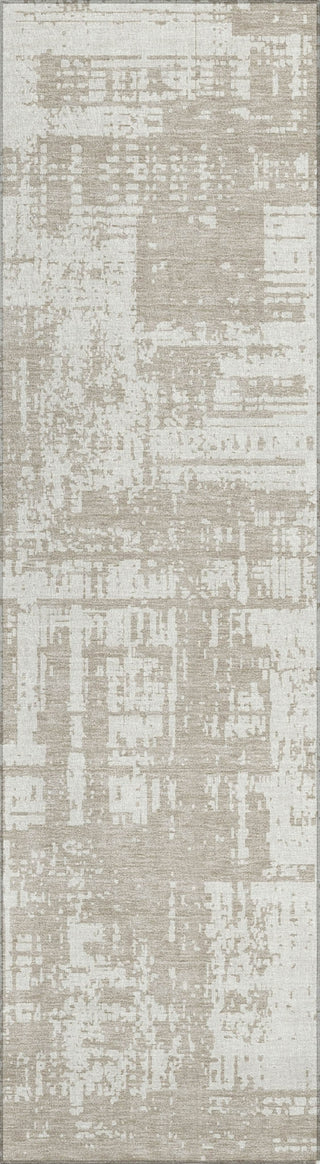 Piper Looms Chantille Modern ACN895 Taupe Machine Washable Area Rug Runner Main Image