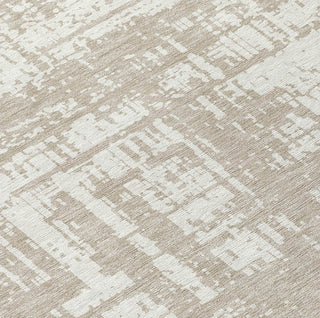 Piper Looms Chantille Modern ACN895 Taupe Machine Washable Area Rug Swatch Image