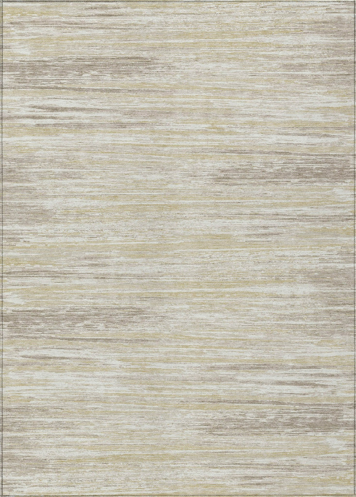 Piper Looms Chantille Stripes ACN896 Beige Machine Washable Area Rug main image