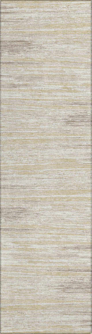 Piper Looms Chantille Stripes ACN896 Beige Machine Washable Area Rug Runner Main Image