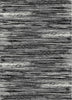 Piper Looms Chantille Stripes ACN896 Black Machine Washable Area Rug main image