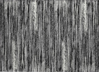 Piper Looms Chantille Stripes ACN896 Black Machine Washable Area Rug Scatter Main Image